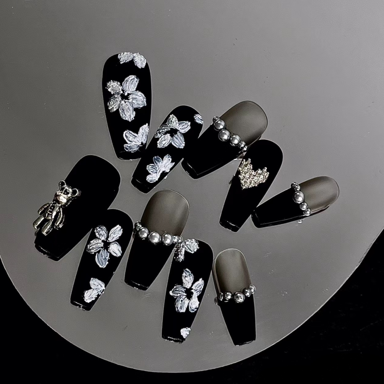 【Magic bear】handmade design False Nails from SHOPQAQ
